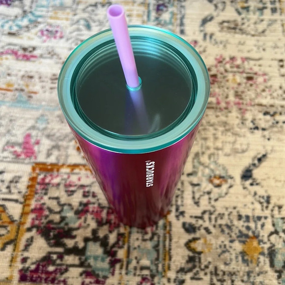 Starbucks Purple Stainless Steel Scalloped Tumbler - Picture 7 of 7